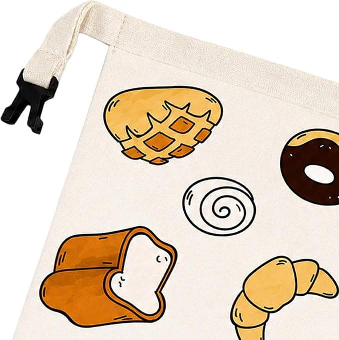 Beeswax Bread Bags for Sourdough Reusable Loaf Freshness Keeping Pouch | Sourdough Storage Bread Bag for Bakers Baking Bakery Kitchen Camping Picnic Cafe Home Food Fruit