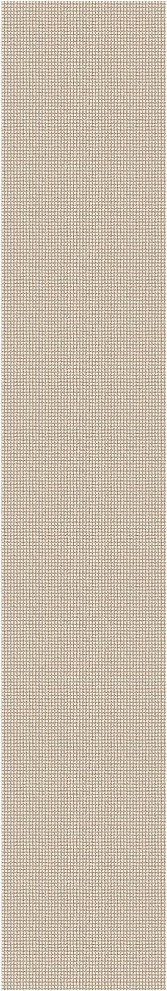 EARTHALL Woven Runner Rug 2x12 Ft Washable Runners for Hallways Extra Long Cotton Non Slip Rubber Backed Kitchen Runner Braided Indoor Floor Carpet for Entryway, Hall, Kitchen, Beige/Ivory