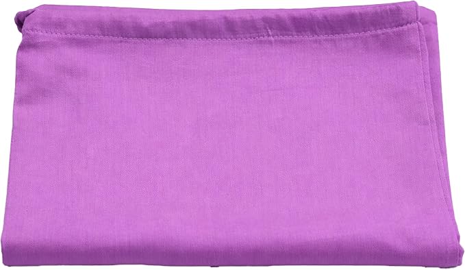 ORGANIC TEXTILES 350 Thread Count GOTS Certified Organic Cotton Pillowcases, Non-Toxic, Standard, Lilac, Set of 2