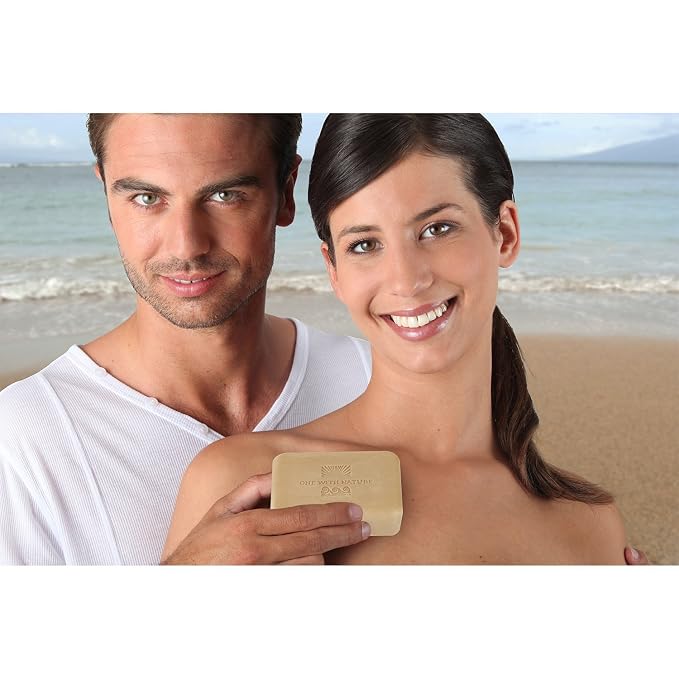 One With Nature Shea Butter Dead Sea Mineral Soap, 7 Ounce Bars (Pack of 6)