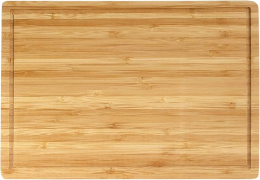 BambooMN Premium Thin Bamboo Cutting Board - 13" x 9" 0.40" - 10 Pieces