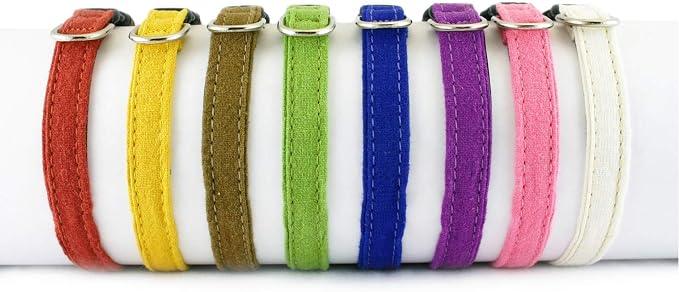Toy Dog Collars (Avocado)