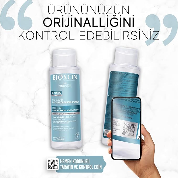 BIOXCIN Micellar Perfect Makeup Remover Water All Skin Types 500 ML