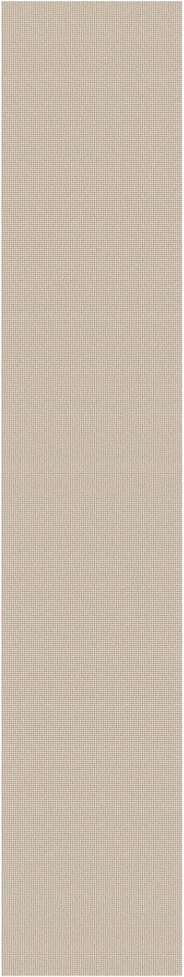 EARTHALL Runner Rug 3x14 Ft Washable Runners for Hallways Extra Long Woven Non Slip Entryway Runner Braided Kitchen Runner Indoor Outdoor Carpet Runners for Stair, Hall, Foyers, Beige/Ivory