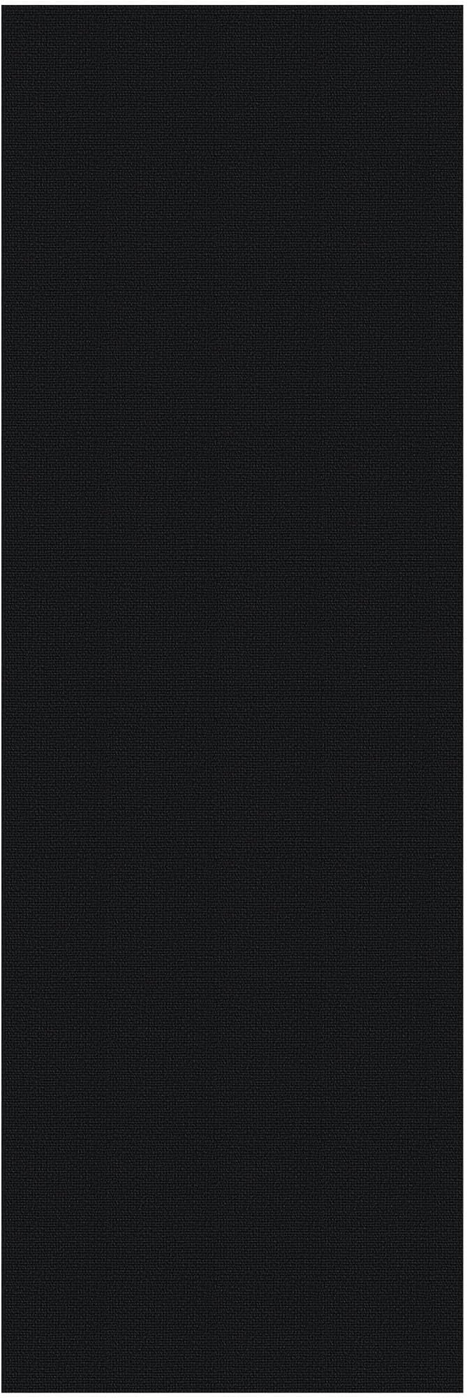 EARTHALL Washable Runner Rug 2x8 Ft Non Slip Runners for Hallways Cotton Rubber Backed Kitchen Runner Braided Indoor Floor Carpet Runners for Entryway, Hallway, Kitchen, Bedroom, Black/Grey