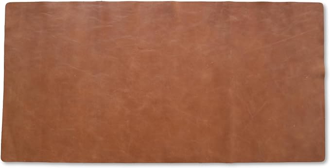 Genuine Leather Desk Pad, Office Desk Mat, Large Desk Blotter, Desk Protector, and Mouse Pad – 31.5" x 15.75" (1.8-2.0 mm) Tan, Waterproof, Premium Quality for Desk Surface Protection and Comfort