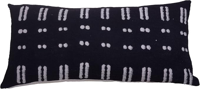 Trade Star 100% Cotton Pillow Covers Oblong Ethnic Sofa Decor Pillow Case Throw Pillow Case Decorative Rustic Cushion Case Farmhouse Authentic Tribal Accent Decor Cushion Cover for Bed (12x24 Inches)
