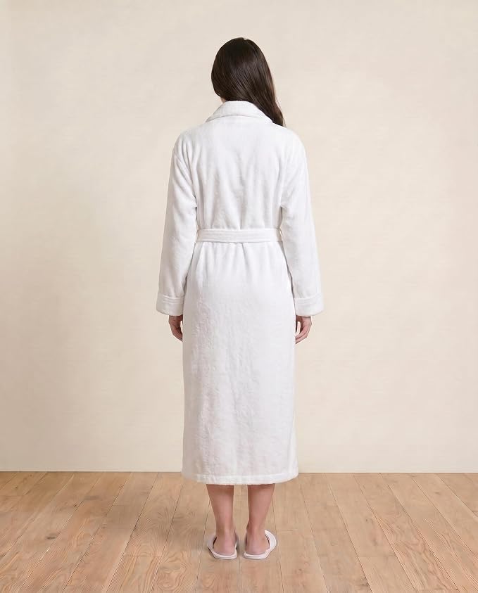 Plush Necessities 100% GOTS Certified Organic Cotton Terry Bathrobe