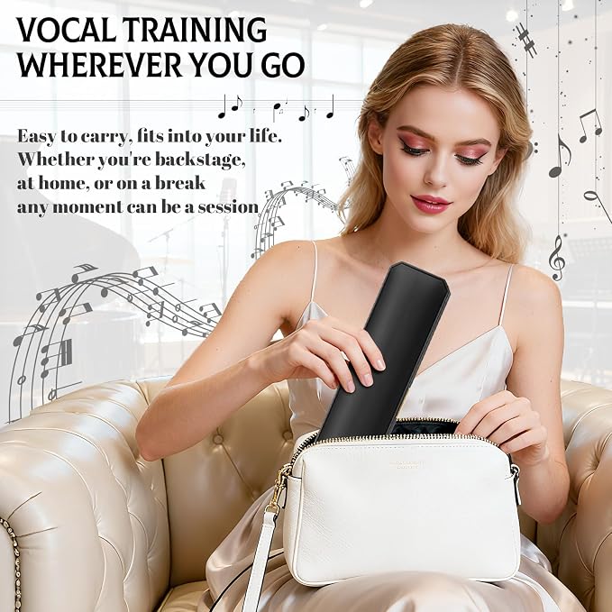 Singing Straw for Vocal Training - 3 Sizes of Singing Straw Tool Set, Stainless Steel Vocal Training and Healing Aid, to Improve, Train & Heal Your Voice(Golden,Gift Box)