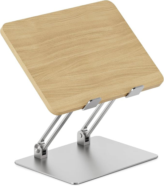 Branch Adjustable Laptop Stand, Portable Wooden Laptop Riser