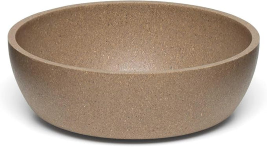 Loving Pets - Dolce Bamboo - Eco-Friendly Pet Bowls & Dishes for Dog, Cats, Puppy Food and Water Bowl -Sustainable and Dishwasher Safe, Made with Real Bamboo (Small, Coffee-Brown)