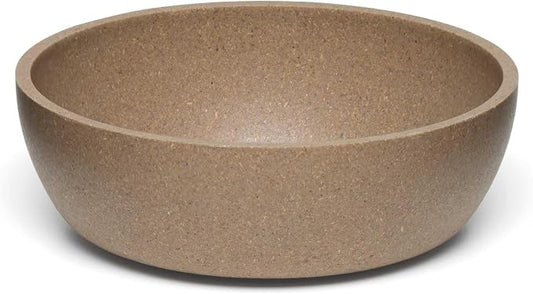 Loving Pets - Dolce Bamboo - Eco-Friendly Pet Bowls & Dishes for Dog, Cats, Puppy Food and Water Bowl -Sustainable and Dishwasher Safe, Made with Real Bamboo (Medium, Coffee-Brown)