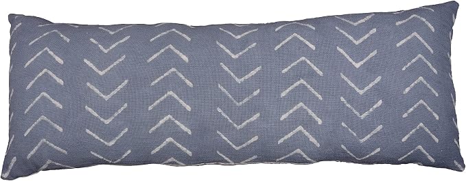 Trade Star 100% Cotton Pillow Cover 100% Cotton Pillow Cover Handmade Throw Pillow Case Back Rest Pillow Cases xHandloomed Decorative Cushion Oblong (Dark Grey Phoenix,14X36 Inch)