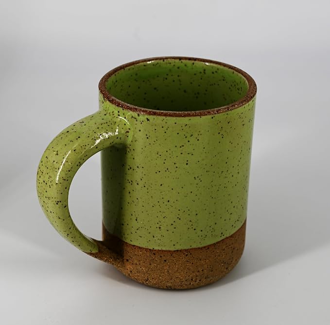 Wicked Green Speckled Mug | Handmade