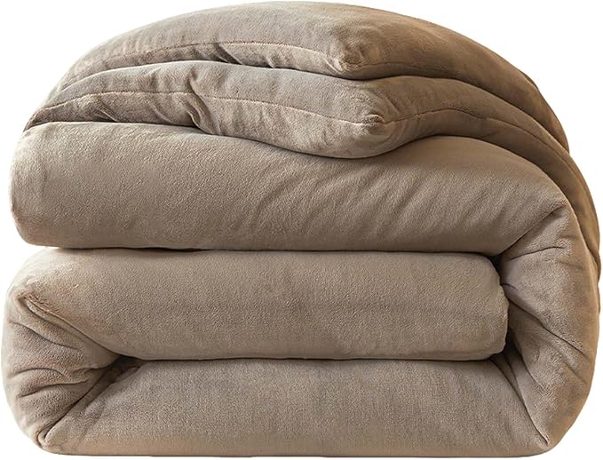Luxury Down Alternative Comforter, Microfiber Duvet Insert, Quilted Blanket, All Season Soft Fluffy Lightweight Bedding, Hypoallergenic, Breathable, Machine Washable