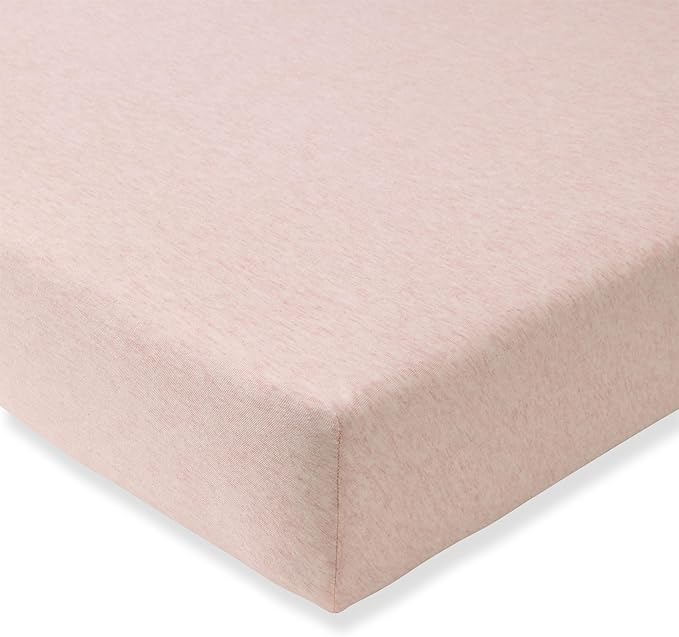 Burt's Bees Baby Organic Cotton Fitted Crib Sheet, Breathable Baby Bedding, Infant and Toddler Bed Sheet for Boys and Girls