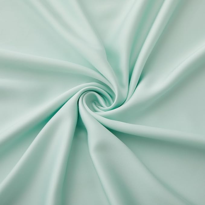 Luxury Bamboo Market | Queen Envelope Pillowcase Set | 100% Viscose Made from Bamboo | Organically Grown | Ultra Soft | Cooling | 2pcs [Coastal Green]