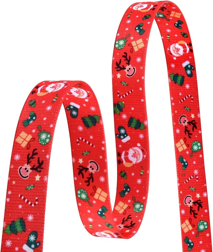 Mihqy Christmas Dog Collar - Premium Adjustable Dog Collar for Small Medium Large Dogs (Christmas,L)