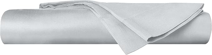 GOTS Certified 100% Organic Cotton Sheets, 400TC Long Staple Cotton, Ultra Soft Silky, Moisture-Wicking, Smooth & Breathable, with Elasticized Deep Pocket