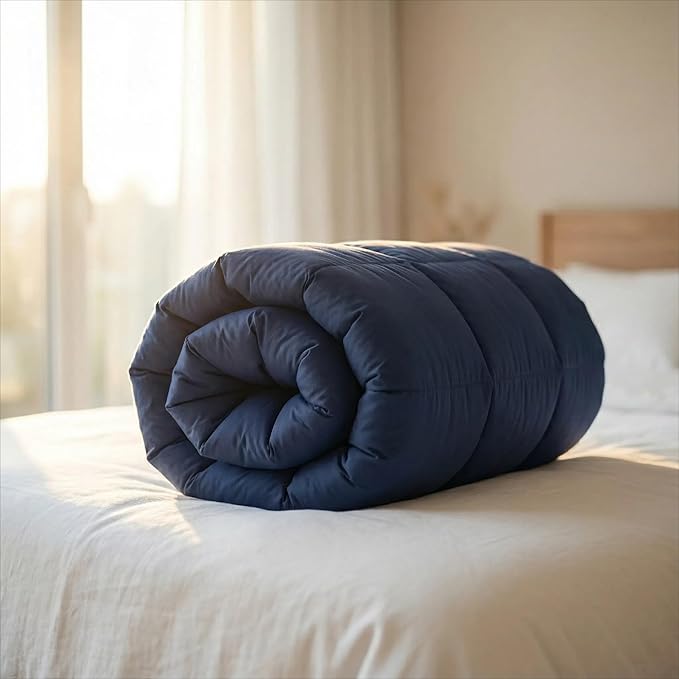 King Size Comforter - Luxury Goose Down Alternative Comforter Duvet Insert - Ultra Soft Hypoallergenic Bedding - with Corner Tabs - Hotel Dorm