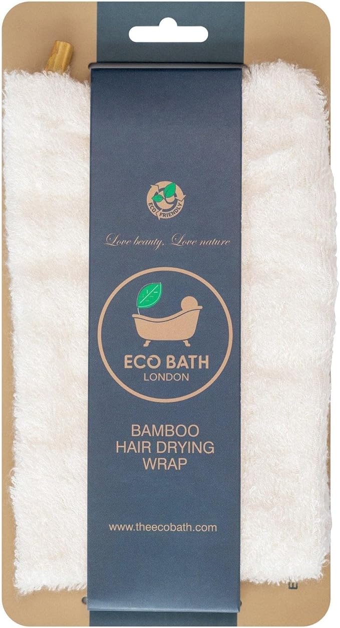 Eco Bath London Bamboo Hair Band - Super Soft Elasticated Headband for Makeup and Skincare, Eco-Friendly Bamboo Hairband for Women