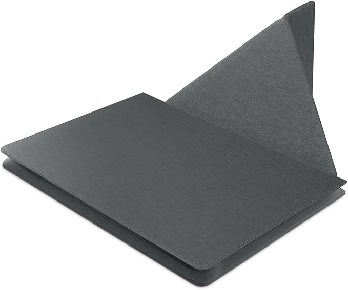 Lenovo Yoga Tote Sleeve Case for Laptops with 16-inch Display, Multi-Compartment Organizer with Convertible Stand, Lightweight Protective Polyester & Microfiber Sleeve, Luna Grey