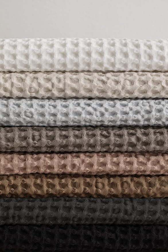 bomus Caro Waffle Hand Towel XL Tan 20X39 / 50x100cm