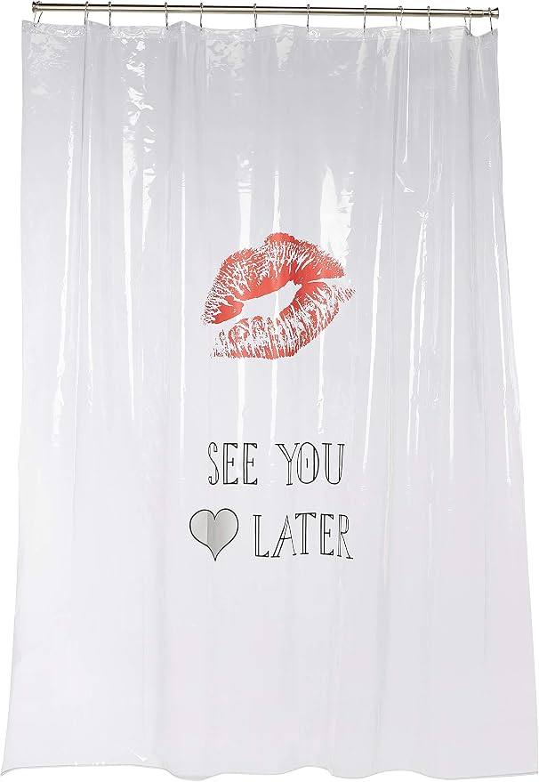 Kleine Wolke See You PVC Free 100% Peva Shower Curtain 70.9x78.7in [180x200cm]