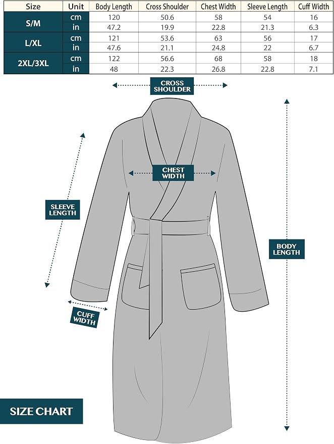 PAVILIA Womens Waffle Knit Robe Lightweight Cotton Blend Full Length House Bathrobe with Pockets