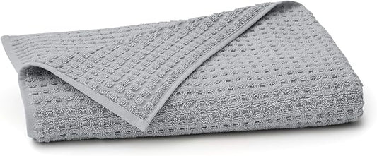 BOLL & BRANCH Turkish Waffle Bath Towel - Shore - 100% Organic Turkish Cotton - Lightweight Soft Absorbent Quick Dry Luxury Spa Bath Towel with Waffle Weave Texture - Premium Feel