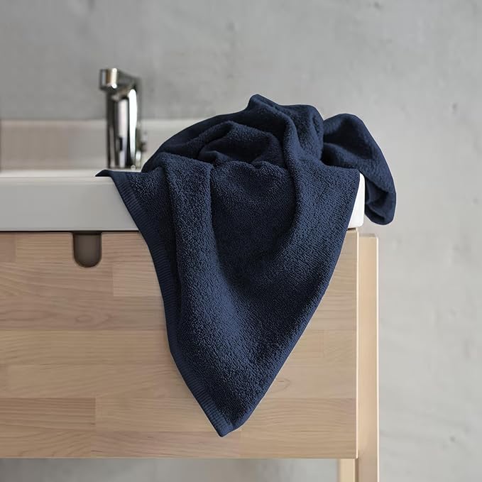 100% Organic Cotton Towels 650 GSM Plush Feather Touch Quick Dry Bath Towel, Pack of 8 GOTS Certified, Oeko-Tex Green Certified, Organic Cotton Bath Towel, 30"X58"