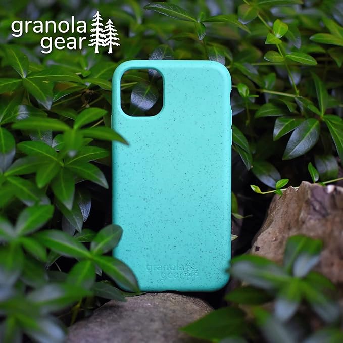 Eco by GranolaGear - Eco Friendly Phone Case for iPhone 11 Pro by GranolaGear - Biodegradable, Compostable, Plastic-Free, Made from Plants - Sea Glass