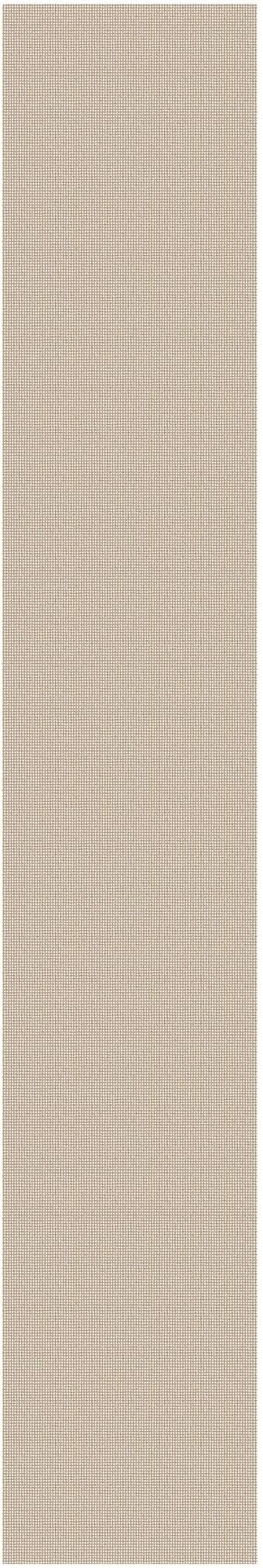 EARTHALL Runner Rug 3x16 Ft Washable Runners for Hallways Extra Long Woven Non Slip Entryway Runner Braided Kitchen Runner Indoor Outdoor Carpet Runners for Hotels, Hall, Stair, Beige/Ivory