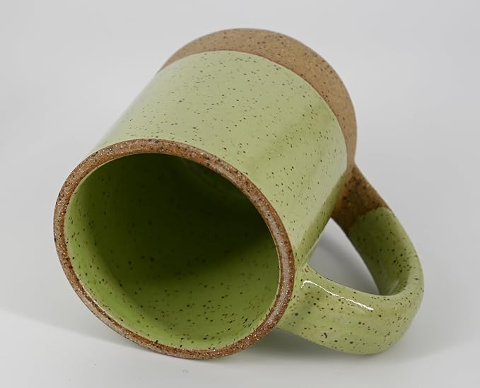 Wicked Green Speckled Mug | Handmade