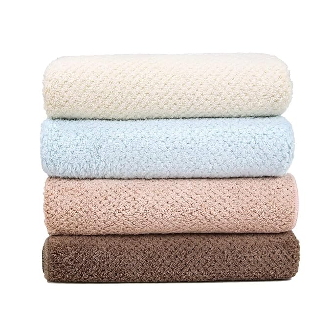 Microfiber Hair Towel Quick Dry Hair Towel Hair Drying Towels Suitable for All Kinds of Hair Ultra Absorbent Long and Thick Hair 19X39inch Blue (1pcs)
