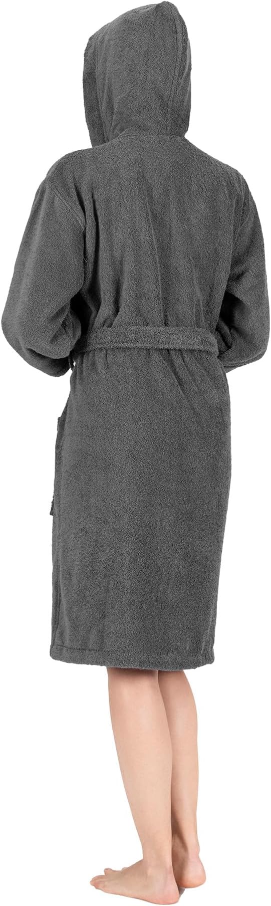 Nine West Women's Hooded Terry Bathrobe
