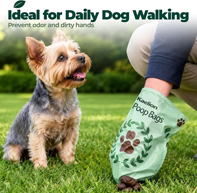 Certified Compostable Dog Poop Waste Bags-ASTM D6400&EN 13432 Compliant-270 Total Count,lavender fragrance Leakproof Dog Refill Rolls,15 Plant Based Compostable Poop Bags Per Roll (18 rolls)