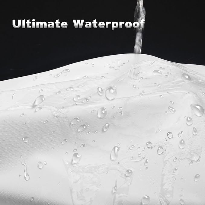 Titanker Waterproof Fabric Shower Curtain Liner Washable, Cloth Shower Liner with Magnets, White Shower Liner Soft Fabric, Lightweight Shower Curtain Liner, 70x72 Inches