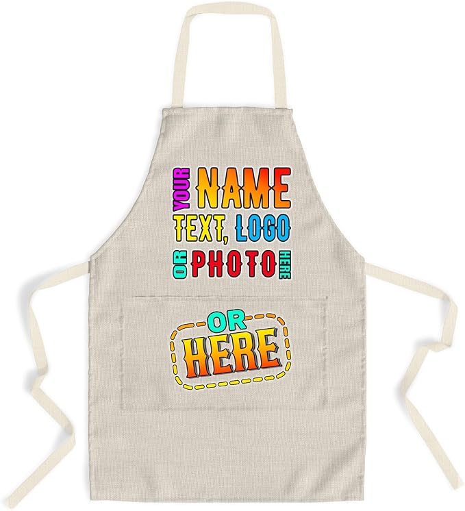 Chefs Aprons | Cooking Baking Grilling for Home Restaurant | Premium Kitchen Aprons with Double Pocket for Men Women