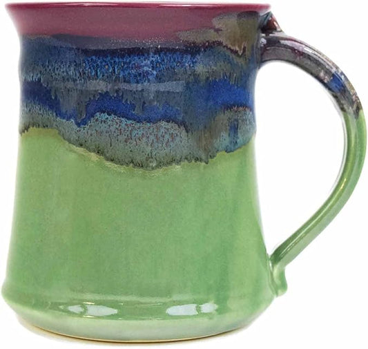 Clay in Motion Handmade Medium Mug (Mossy Creek)