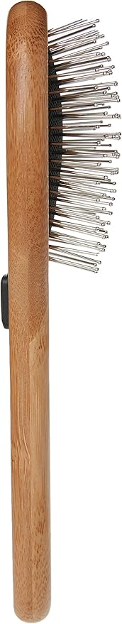 Bamboo Groom Oval Pin Brush w/Pins Small/Medium