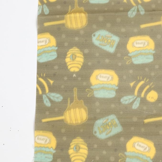 Bee's Wrap Beeswax Wraps for Food - Reusable Food Wraps, Sandwich Wrap & Bowl Covers Dark Green Seal Jar One Size