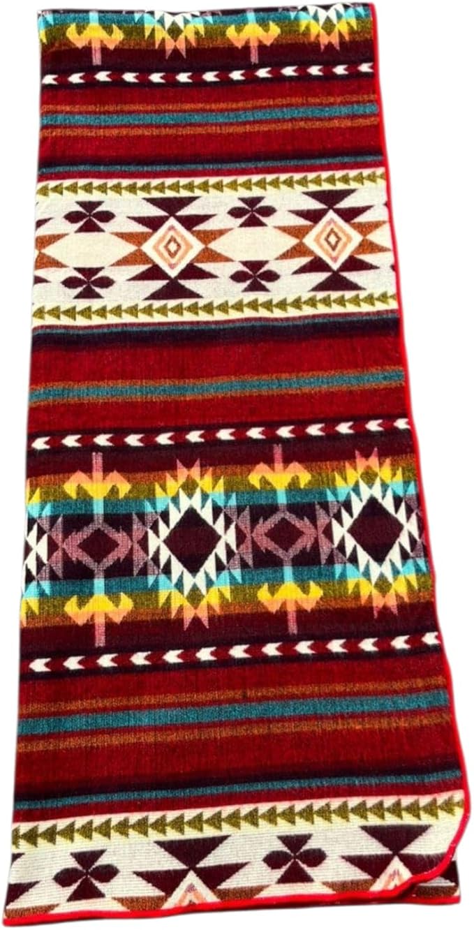 Alpaca Blanket Throw 78x47 in | Ultra Soft, Non-Itchy & Breathable | Premium Alpaca Wool Blanket | Warm, Hypoallergenic Natural Fiber | Handmade Luxury Throw for Sofa, Bed or Travel(Fire Red)