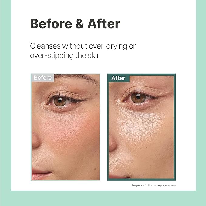 Illiyoon Gentle Deep Facial Cleanser | Low pH Gel-to-Foam Face Wash for Sensitive Skin, Hydrating Gel Cleanser & Daily Makeup Remover, Korean Skincare, 8.45 fl.oz.