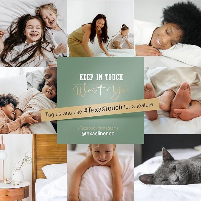 TEXAS LINEN CO. 100% Organic Cotton Sheets Queen Size - 4 PC Organic Cotton Queen Percale Weave Sheet Set, Soft, Cooling, Crisp & Breathable, 16" Deep Pocket Hotel Quality Bedding Set - Sea Foam