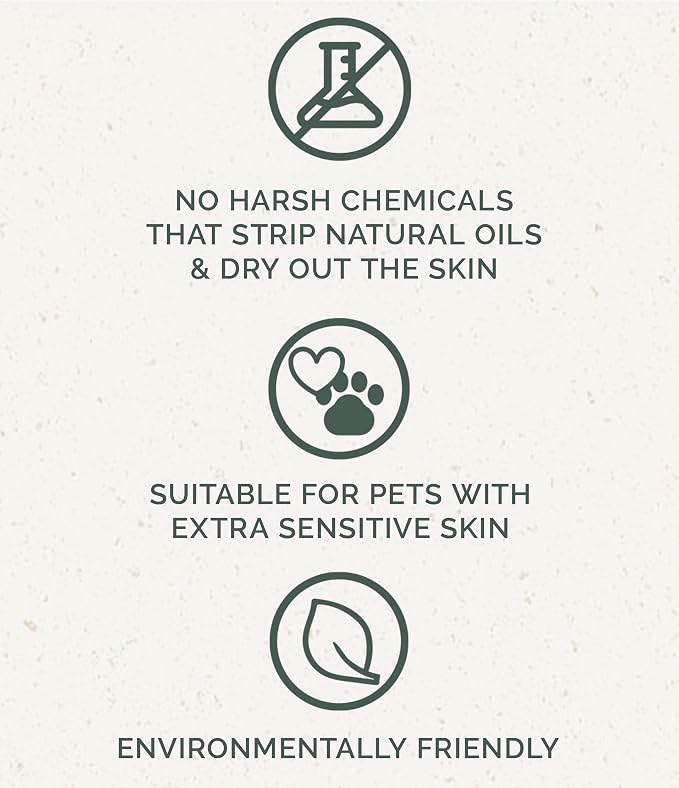 Chagrin Valley Soap & Salve Certified Organic Dog Shampoo and Conditioner – Dog Shampoo Itchy Skin Relief and Puppy Essentials - Natural Handmade Coconut Milk, 3.8 oz Bar