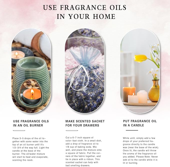 PHATOIL 3.38FL.OZ Cranberry Fragrance Oils for Aromatherapy, Essential Oils for Diffusers for Home, Perfect for Diffuser, Yoga, Skin Care, DIY Candle and Soap Making - 100ml