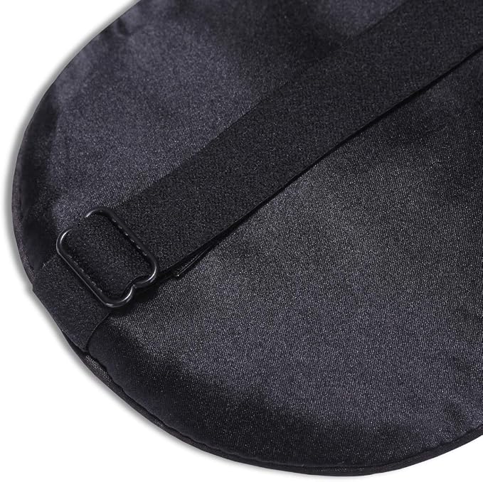 Alaska Bear Organic Silk Sleep Mask in Black Bundle Black Stars Silk Sleep Mask