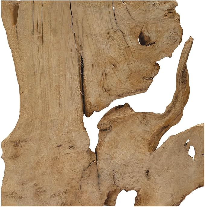 Natural Wood Wall Art - Handcrafted Rustic Decor, Frameless Design for Living Room, Bedroom, Kitchen, or Office - Unique Organic Charm for Your Home