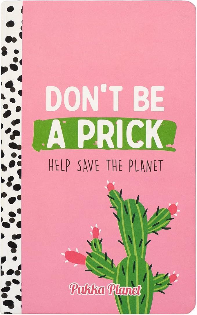 Pukka Pad, Pukka Planet A5 Soft Cover Notebook - Casebound Journal Featuring Acid-Free, Vegan Inks and Glue with Ethically Sourced Recycled Paper, 8.46 x 5.27in - Help Save the Planet